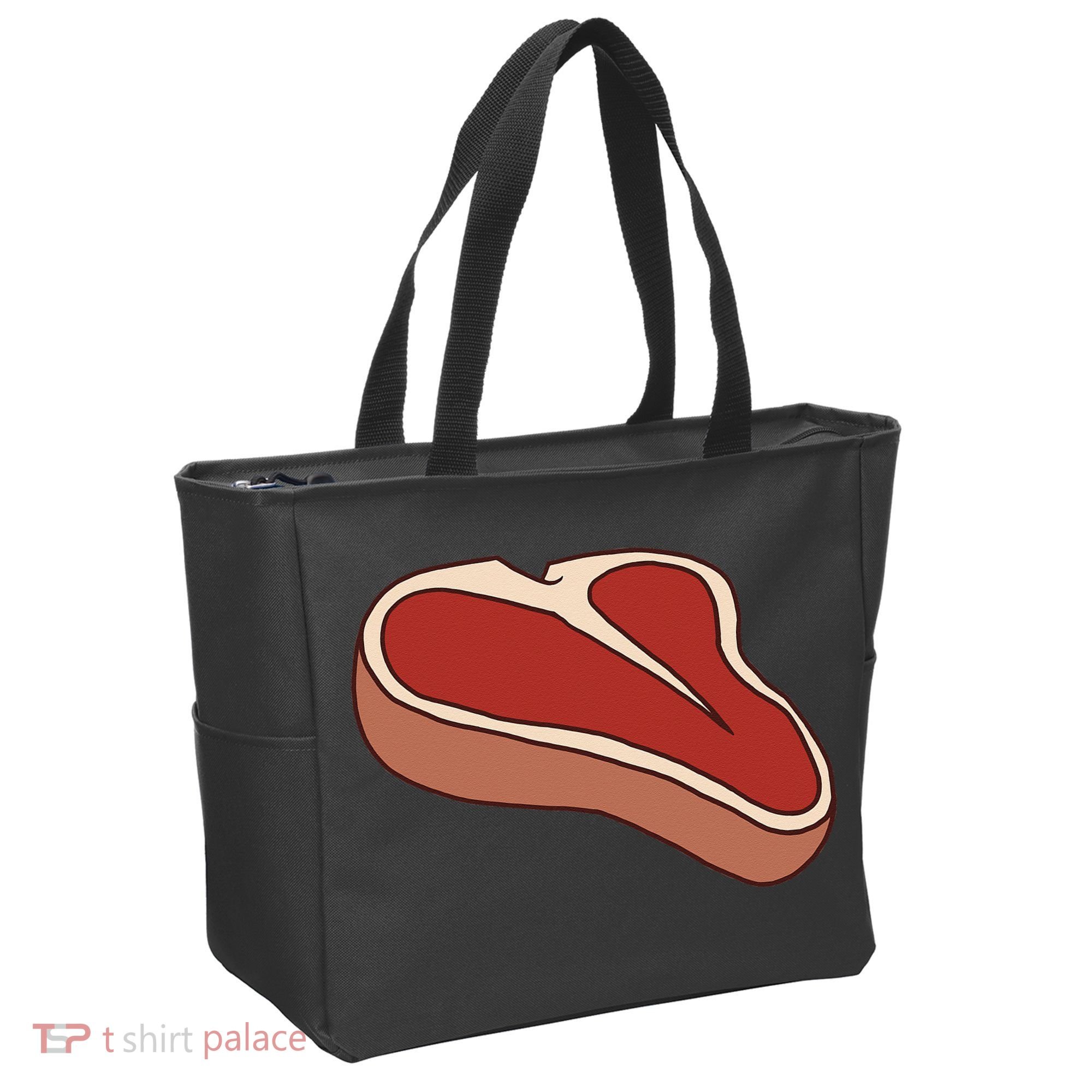 T Bone Steak Last Minute Halloween Costume Funny Gift Tote Bag