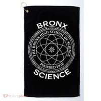 The Bronx Science High School Of Founded 1938 Golf Towel thumb 0