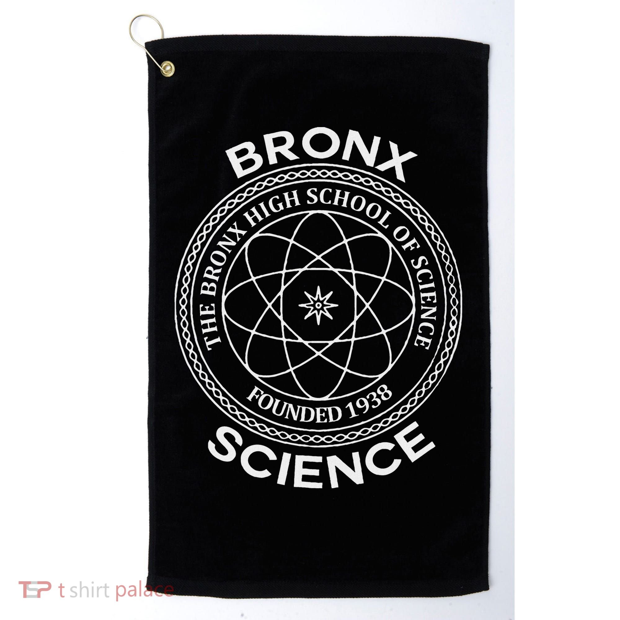 The Bronx Science High School Of Founded 1938 Golf Towel