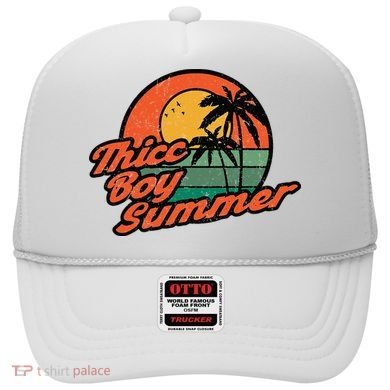 Thicc Boy SummerFunny Retro Vintage Design Hat