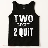 Two Birthday Two Legit 2 Quit Funny Tank Top thumb 2