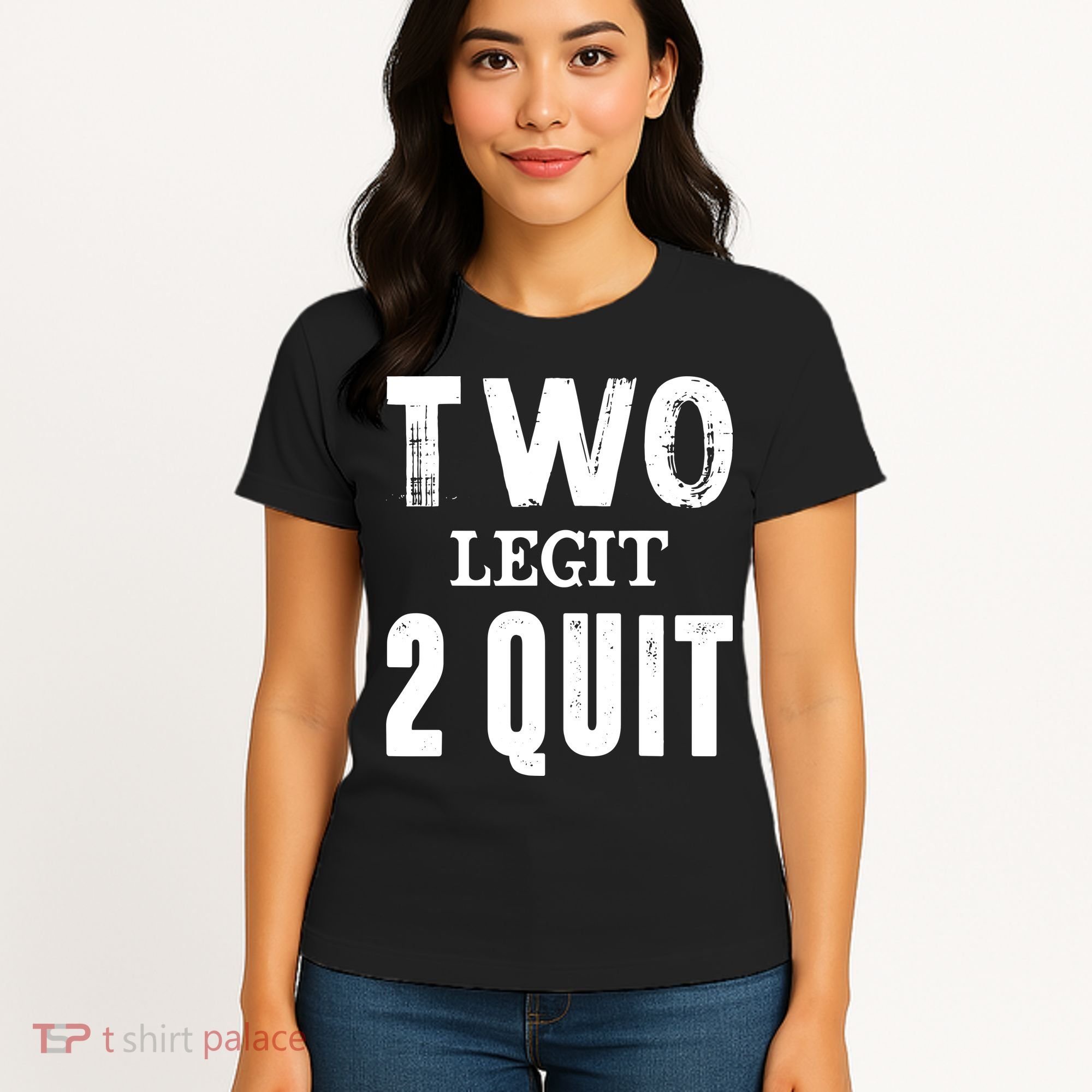 Two Birthday Two Legit 2 Quit Funny Women's T-Shirt