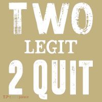 Two Birthday Two Legit 2 Quit Funny Hoodie thumb 2