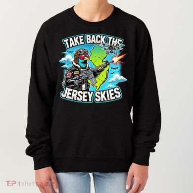 Take Back The Skies New Jersey Mystery Drones Women's Sweatshirt