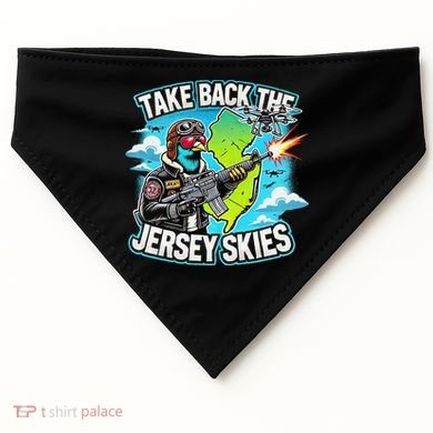 Take Back The Skies New Jersey Mystery Drones USA-Made Doggie Bandana