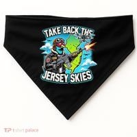 Take Back The Skies New Jersey Mystery Drones USA-Made Doggie Bandana thumb 0