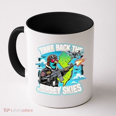Take Back The Skies New Jersey Mystery Drones Coffee Mug