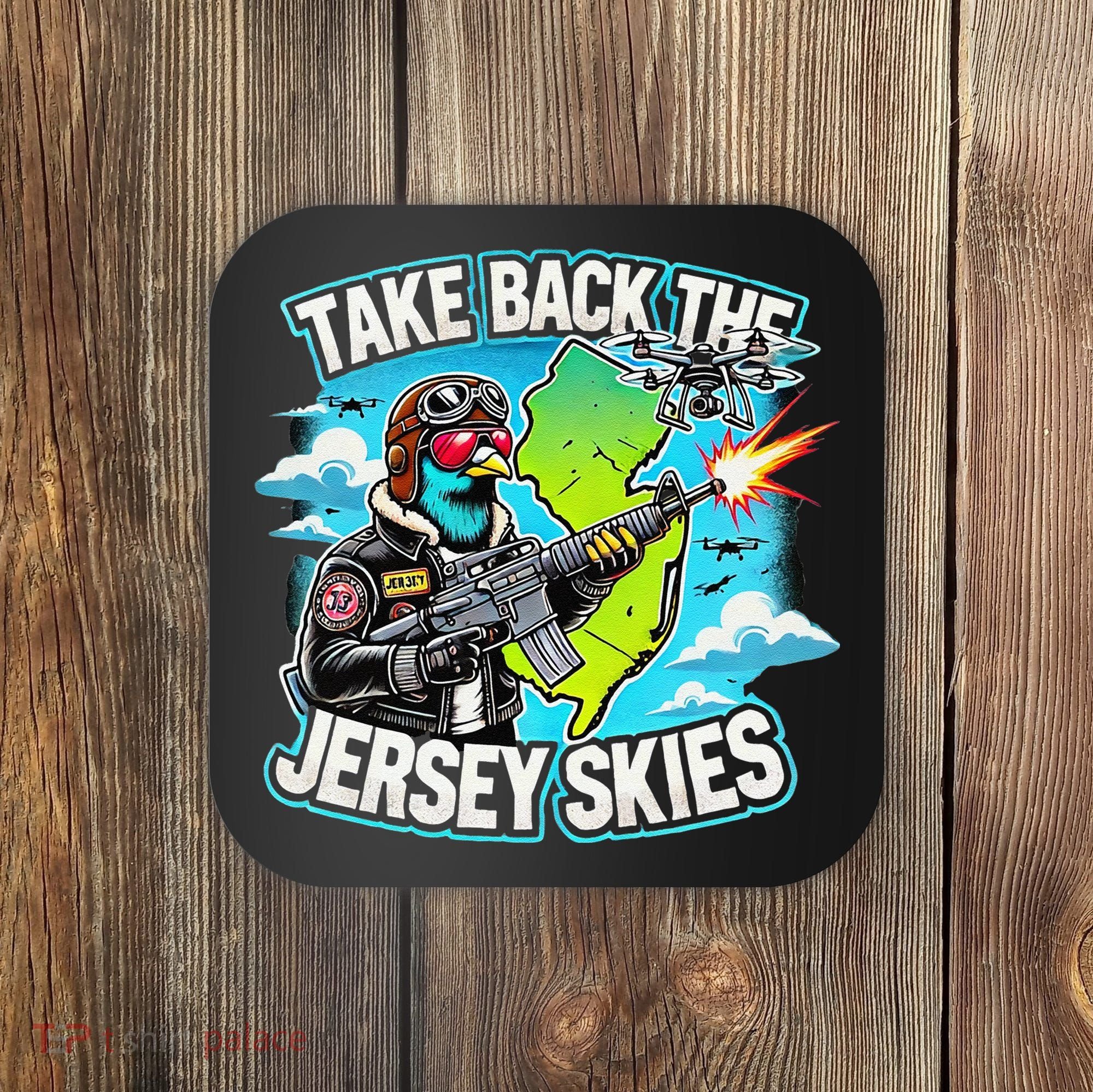 Take Back The Skies New Jersey Mystery Drones Coaster