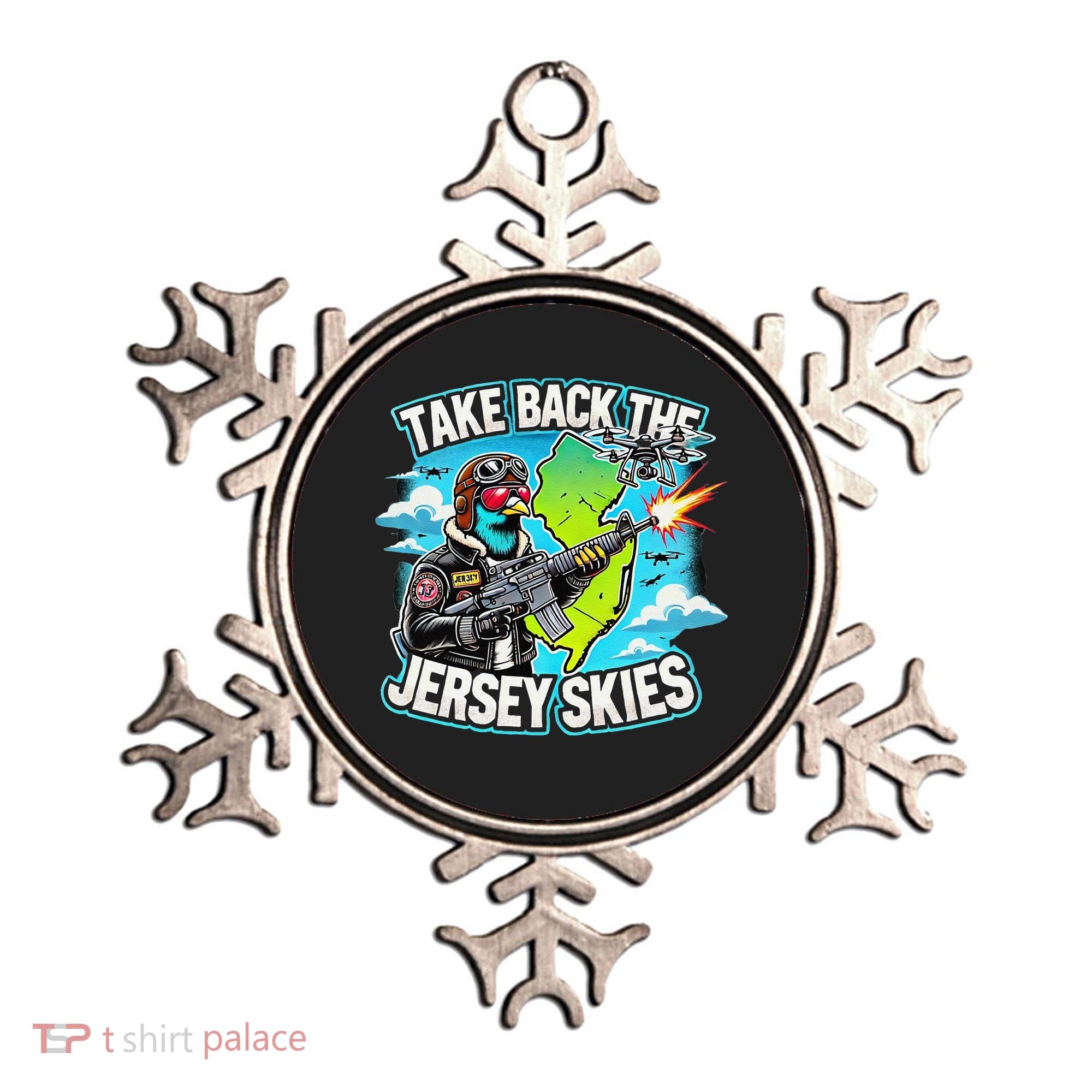 Take Back The Skies New Jersey Mystery Drones Ornament