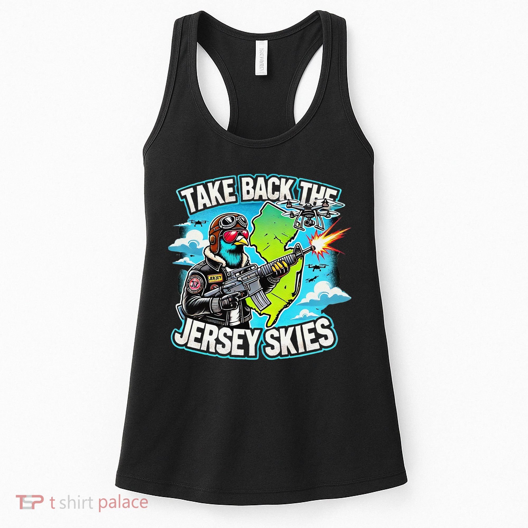 Take Back The Skies New Jersey Mystery Drones Women's Tank Top
