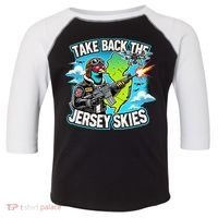 Take Back The Skies New Jersey Mystery Drones Toddler Fine Jersey T-Shirt thumb 0