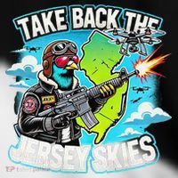 Take Back The Skies New Jersey Mystery Drones Toddler Fine Jersey T-Shirt thumb 2