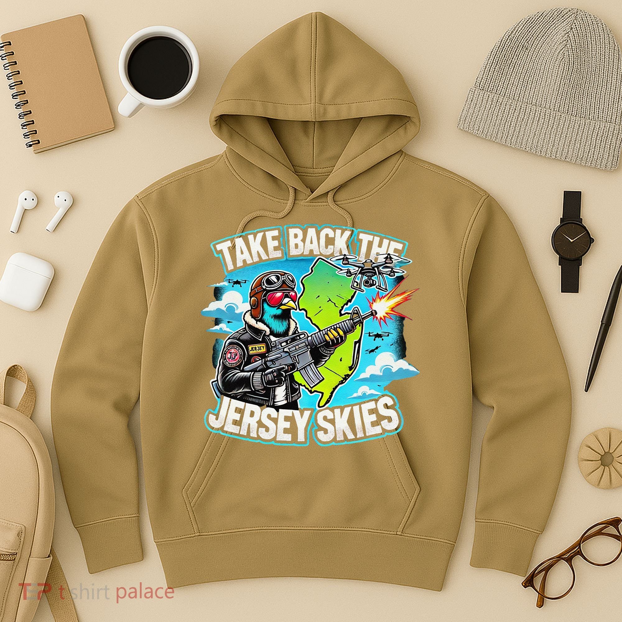 Take Back The Skies New Jersey Mystery Drones Hoodie
