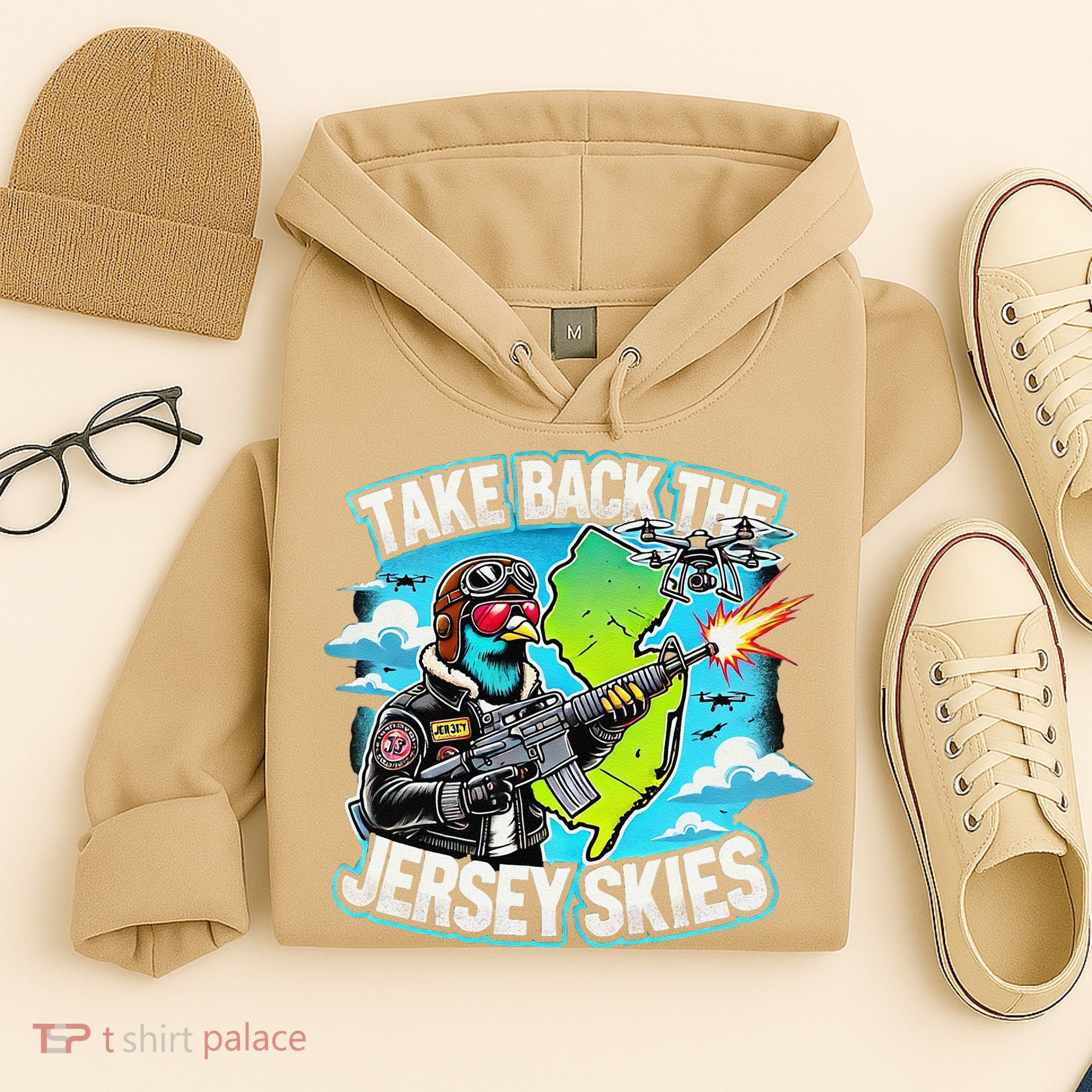 Take Back The Skies New Jersey Mystery Drones Hoodie