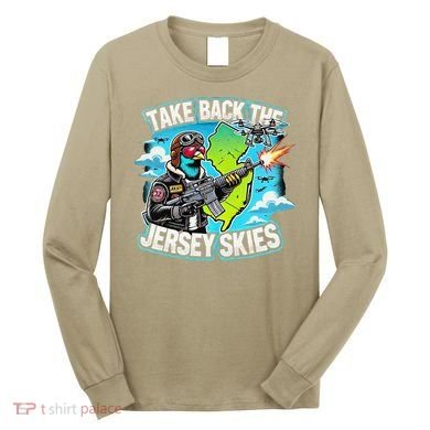 Take Back The Skies New Jersey Mystery Drones Long Sleeve Shirt