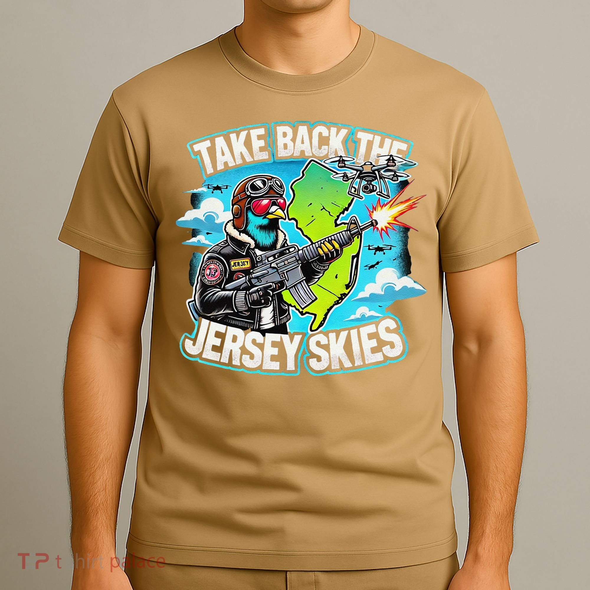 Take Back The Skies New Jersey Mystery Drones T-Shirt