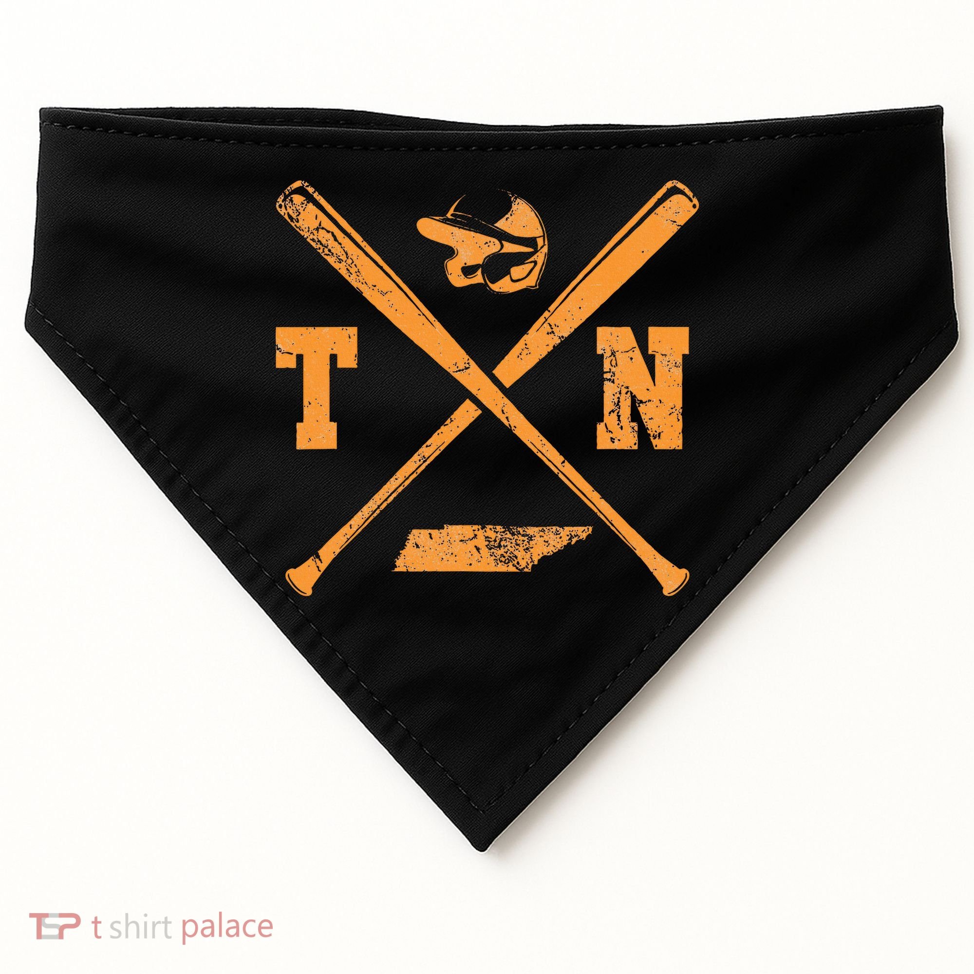 Tn Baseball Team Tennessee Player USA-Made Doggie Bandana