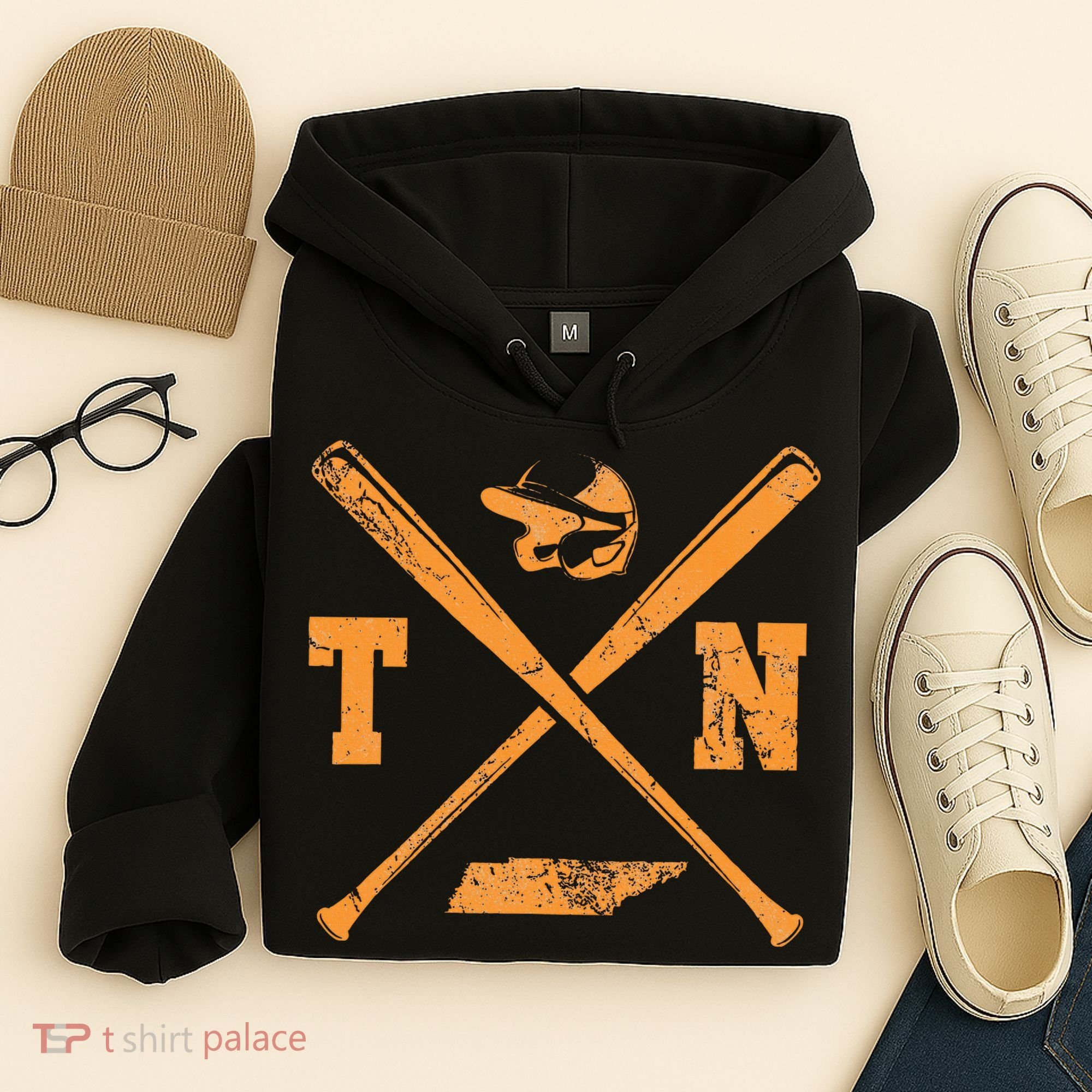 Tn Baseball Team Tennessee Player Hoodie