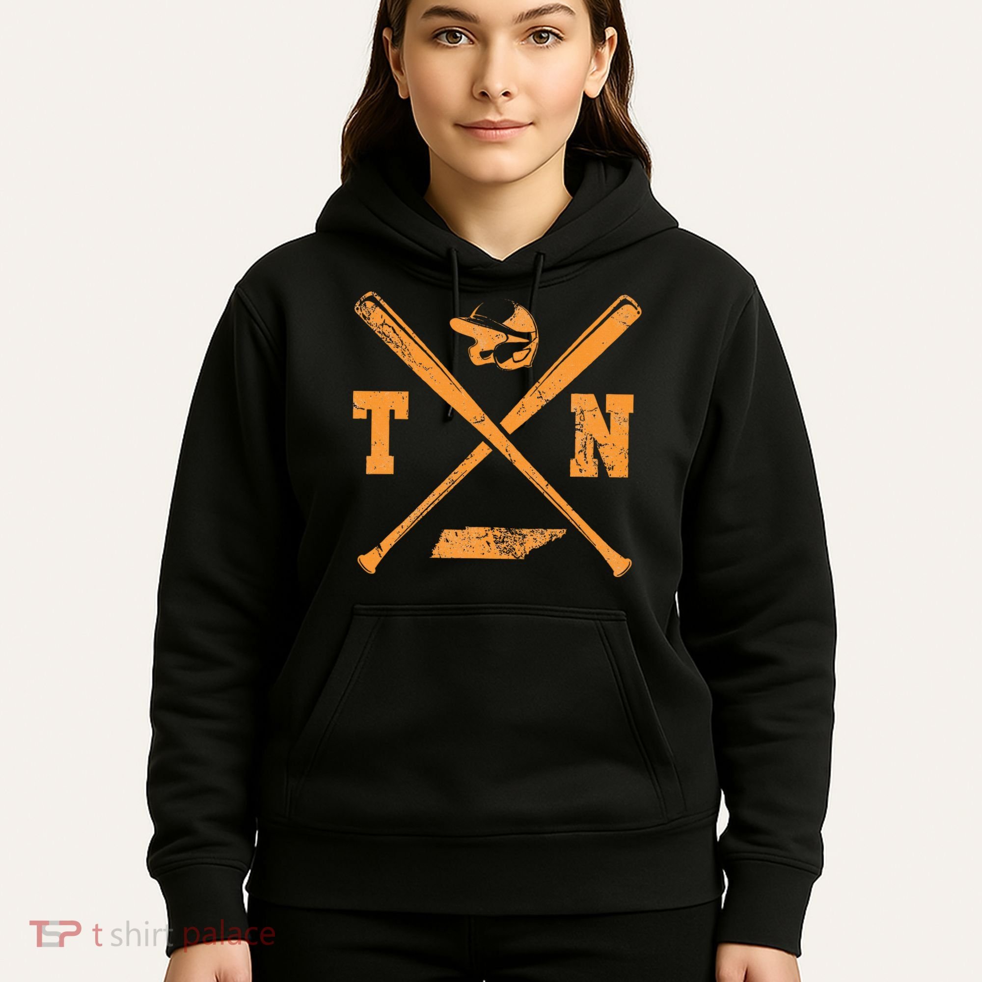 Tn Baseball Team Tennessee Player Hoodie