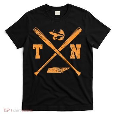 Tn Baseball Team Tennessee Player T-Shirt