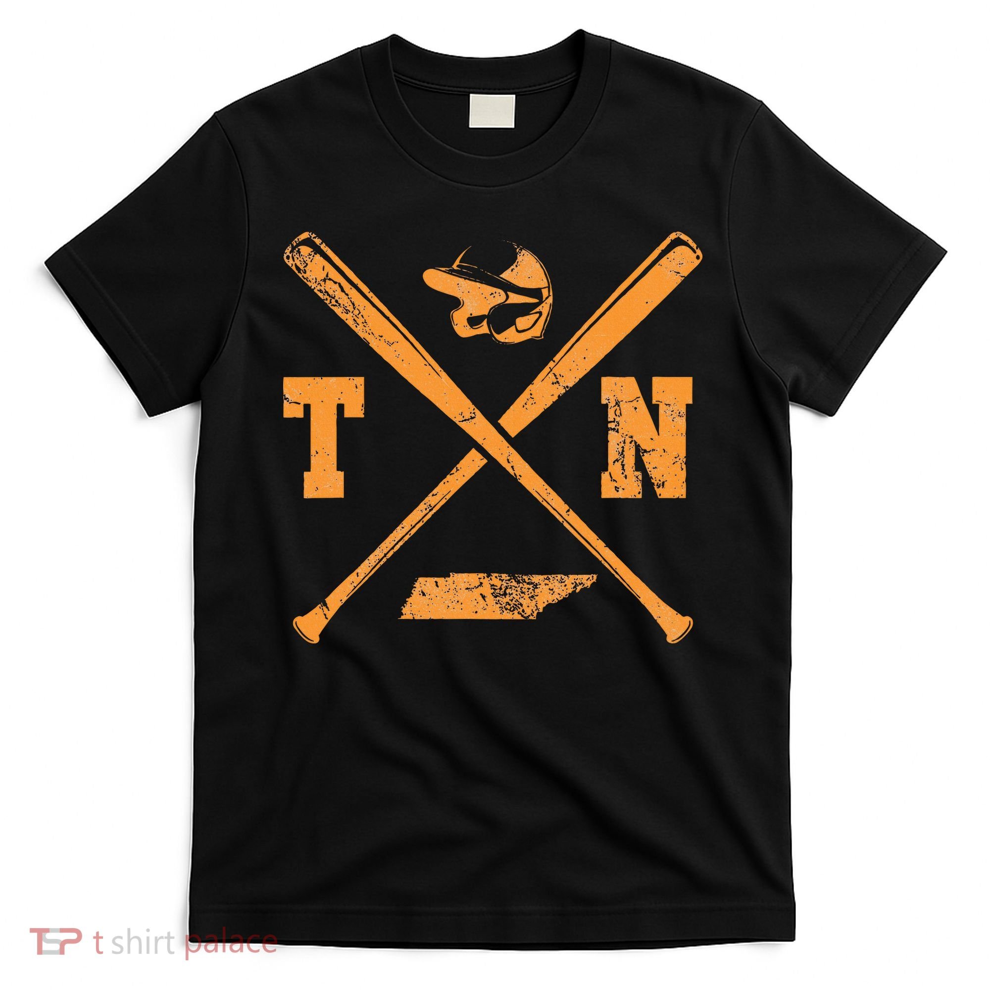 Tn Baseball Team Tennessee Player T-Shirt