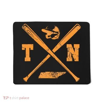 Tn Baseball Team Tennessee Player Mousepad