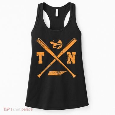 Tn Baseball Team Tennessee Player Women's Tank Top