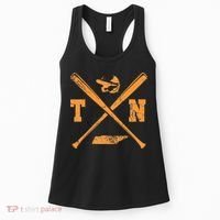 Tn Baseball Team Tennessee Player Women's Tank Top thumb 0