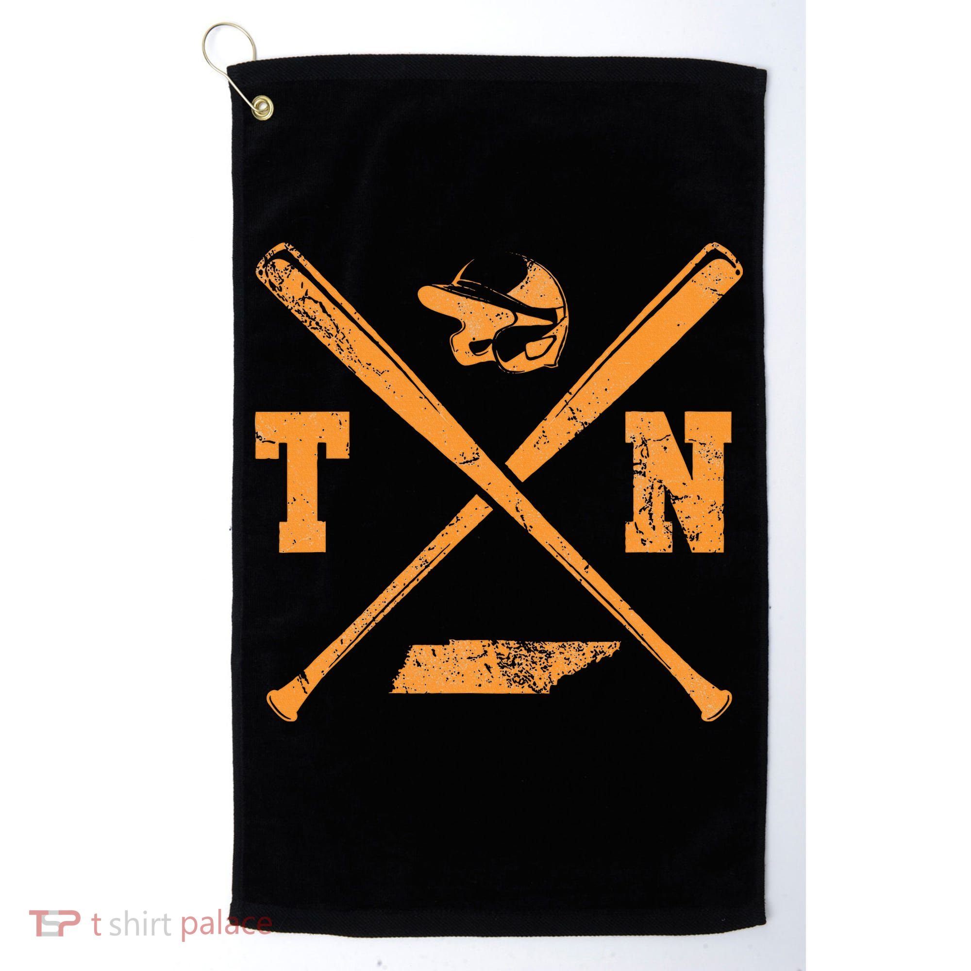 Tn Baseball Team Tennessee Player Golf Towel