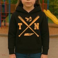 Tn Baseball Team Tennessee Player Kids Hoodie thumb 3