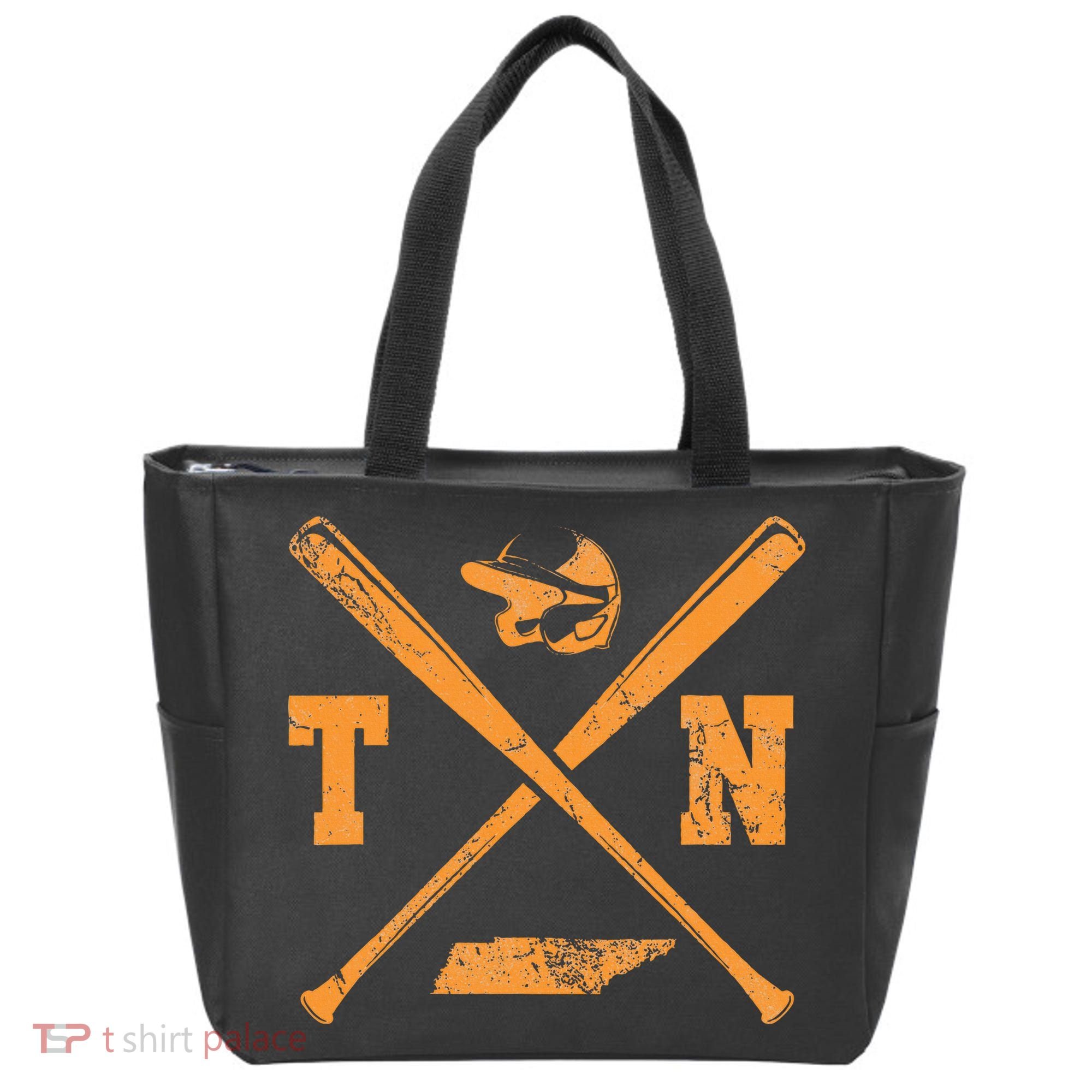 Tn Baseball Team Tennessee Player Tote Bag