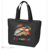 Taking Back The Rainbow Christian Jesus Rainbow Ship Tote Bag thumb 3