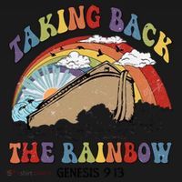 Taking Back The Rainbow Christian Jesus Rainbow Ship Tote Bag thumb 4
