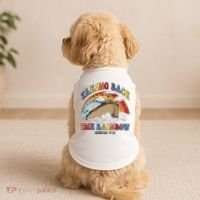 Taking Back The Rainbow Christian Jesus Rainbow Ship Doggie Tank thumb 2