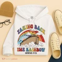 Taking Back The Rainbow Christian Jesus Rainbow Ship Hoodie thumb 4
