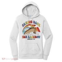 Taking Back The Rainbow Christian Jesus Rainbow Ship Women's Hoodie thumb 0