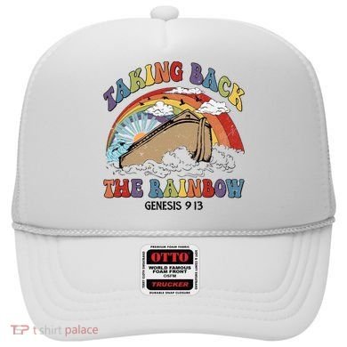 Taking Back The Rainbow Christian Jesus Rainbow Ship Hat