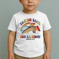 Taking Back The Rainbow Christian Jesus Rainbow Ship Toddler T-Shirt thumb 2