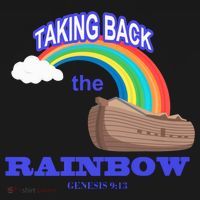 Taking Back The Rainbow Christian Jesus Rainbow Ship Apron thumb 3