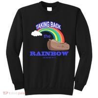 Taking Back The Rainbow Christian Jesus Rainbow Ship Sweatshirt thumb 0