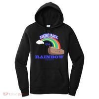 Taking Back The Rainbow Christian Jesus Rainbow Ship Women's Hoodie thumb 0