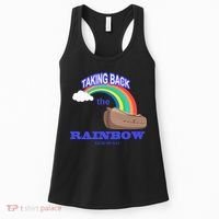 Taking Back The Rainbow Christian Jesus Rainbow Ship Women's Tank Top thumb 0