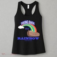 Taking Back The Rainbow Christian Jesus Rainbow Ship Women's Tank Top thumb 3