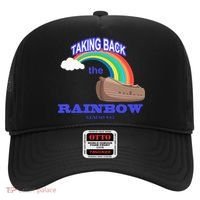 Taking Back The Rainbow Christian Jesus Rainbow Ship Hat thumb 0