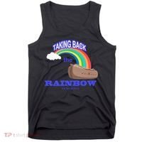 Taking Back The Rainbow Christian Jesus Rainbow Ship Tank Top thumb 0