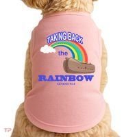 Taking Back The Rainbow Christian Jesus Rainbow Ship Doggie Tank thumb 0