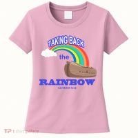 Taking Back The Rainbow Christian Jesus Rainbow Ship Women's T-Shirt thumb 0