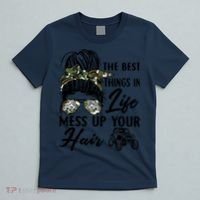 The Best Things In Life Mess Up Your Hair UTV SXS Funny T-Shirt thumb 5