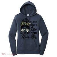 The Best Things In Life Mess Up Your Hair UTV SXS Funny Women's Hoodie thumb 0