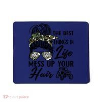 The Best Things In Life Mess Up Your Hair UTV SXS Funny Mousepad thumb 0